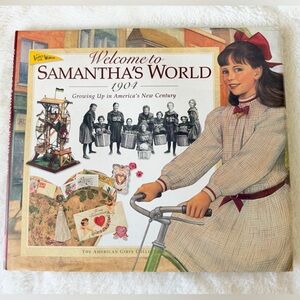 American Girl Welcome to Samantha's World Book with Dust Jacket & Mail-in Insert